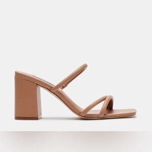 Steve Madden Adani Tan Leather Sandals
